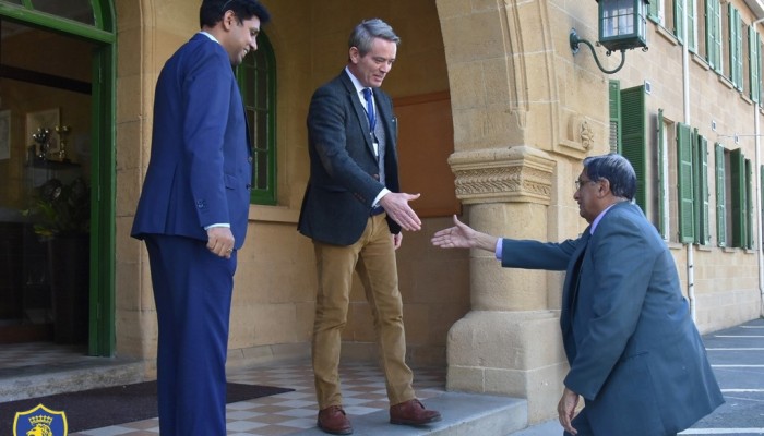 Visit by the High Commissioner of India
